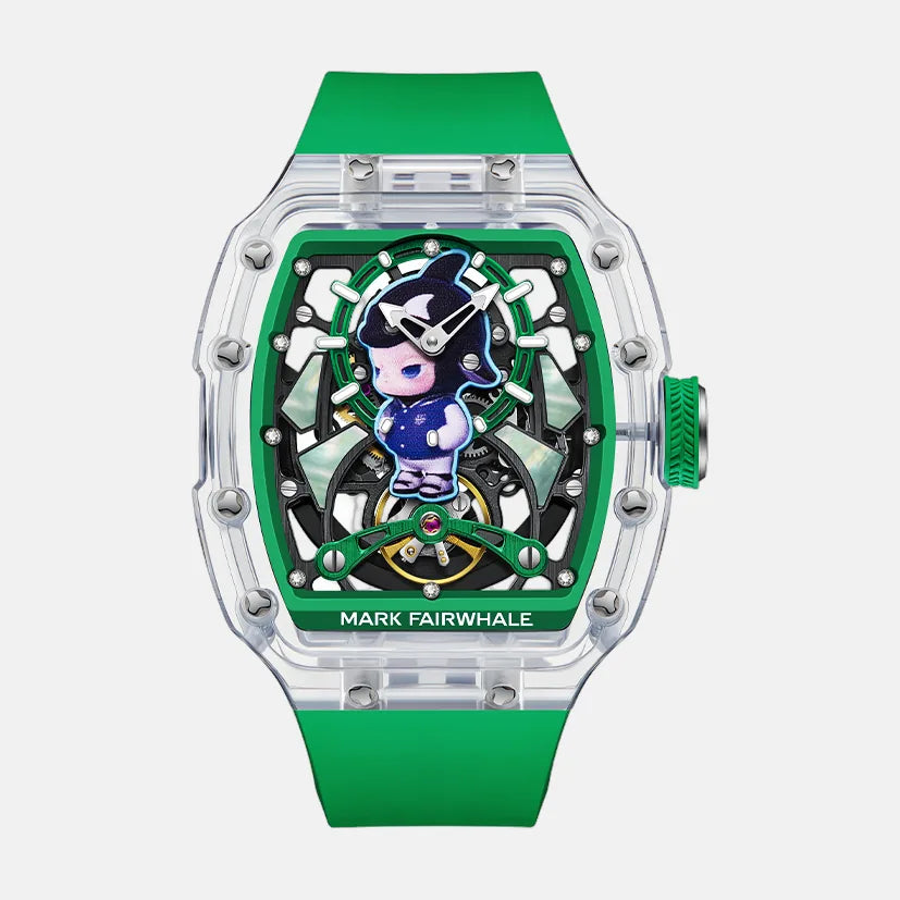 Kron Richmond automatic watch green dial