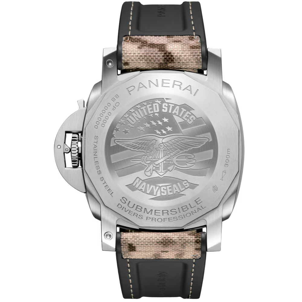 Submersible QuarantaQuattro Navy SEALs — Black Dial