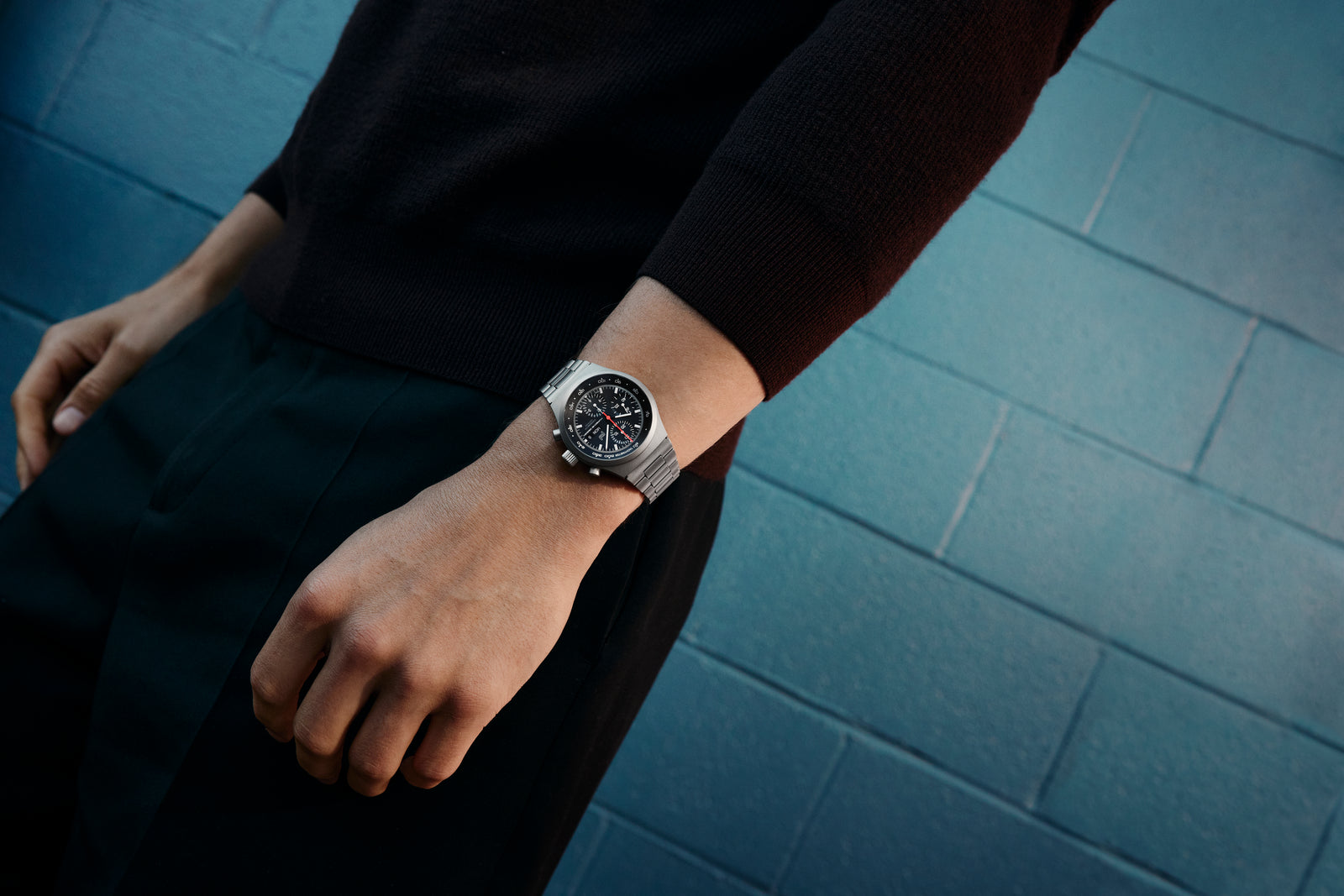 Chronograph 1 - All Titanium Numbered Edition — Black Dial