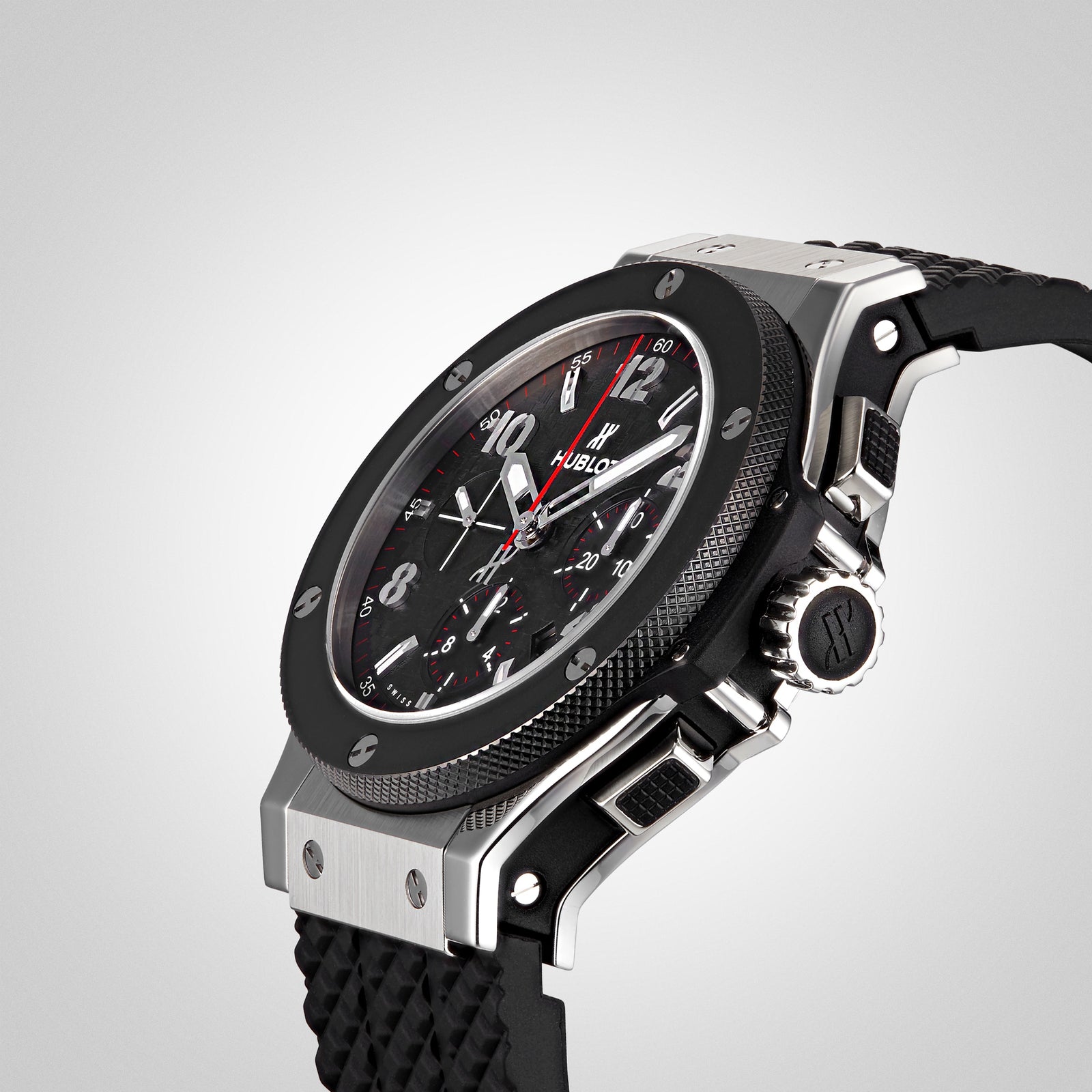 Big Bang Original Steel Ceramic — Black Dial