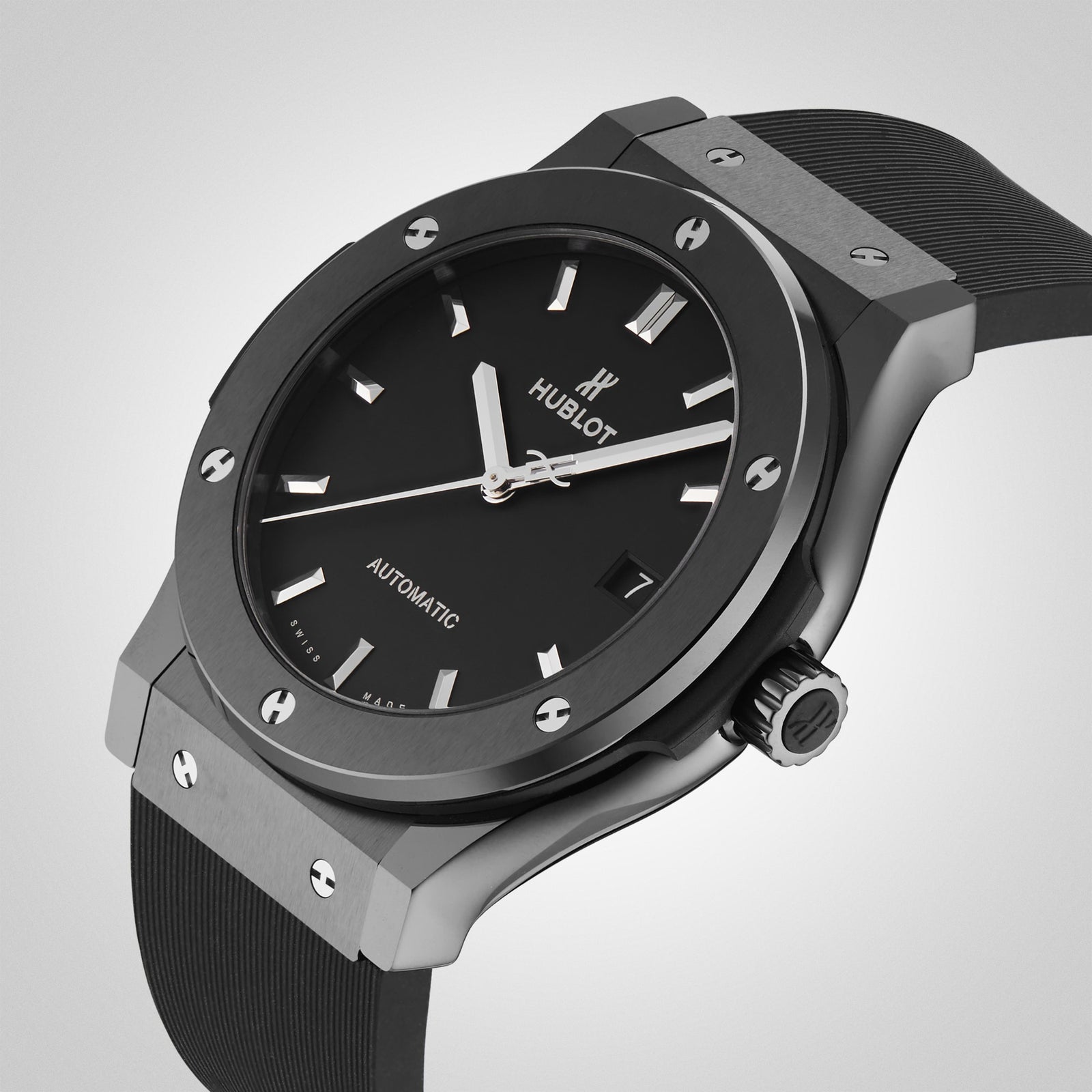 Classic Fusion Black Magic — Black Dial, Ceramic, Rubber (511.CM.1171.RX)
