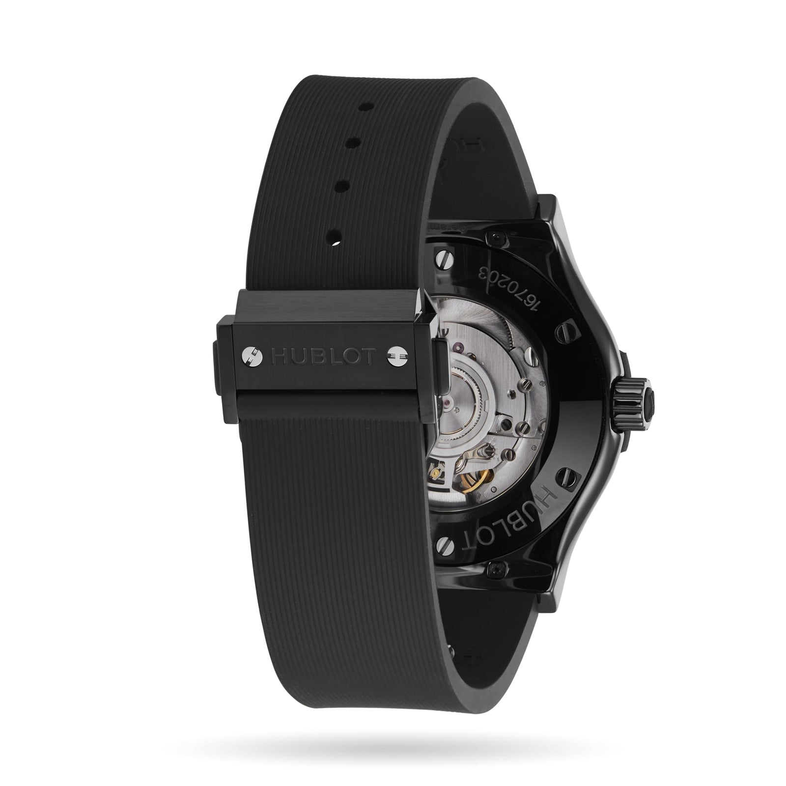 Classic Fusion Black Magic — Black Dial, Ceramic, Rubber (542.CM.1171.RX)