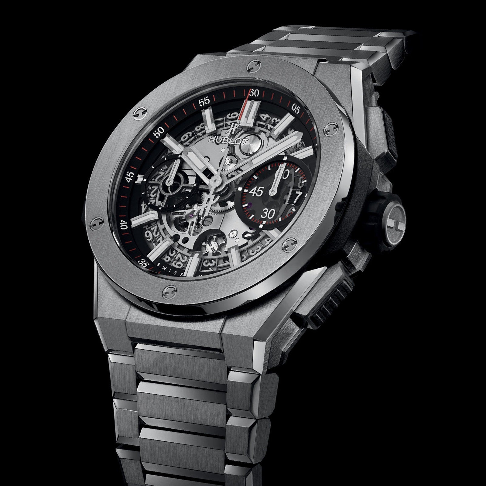 Big Bang Integrated Titanium — Black Dial