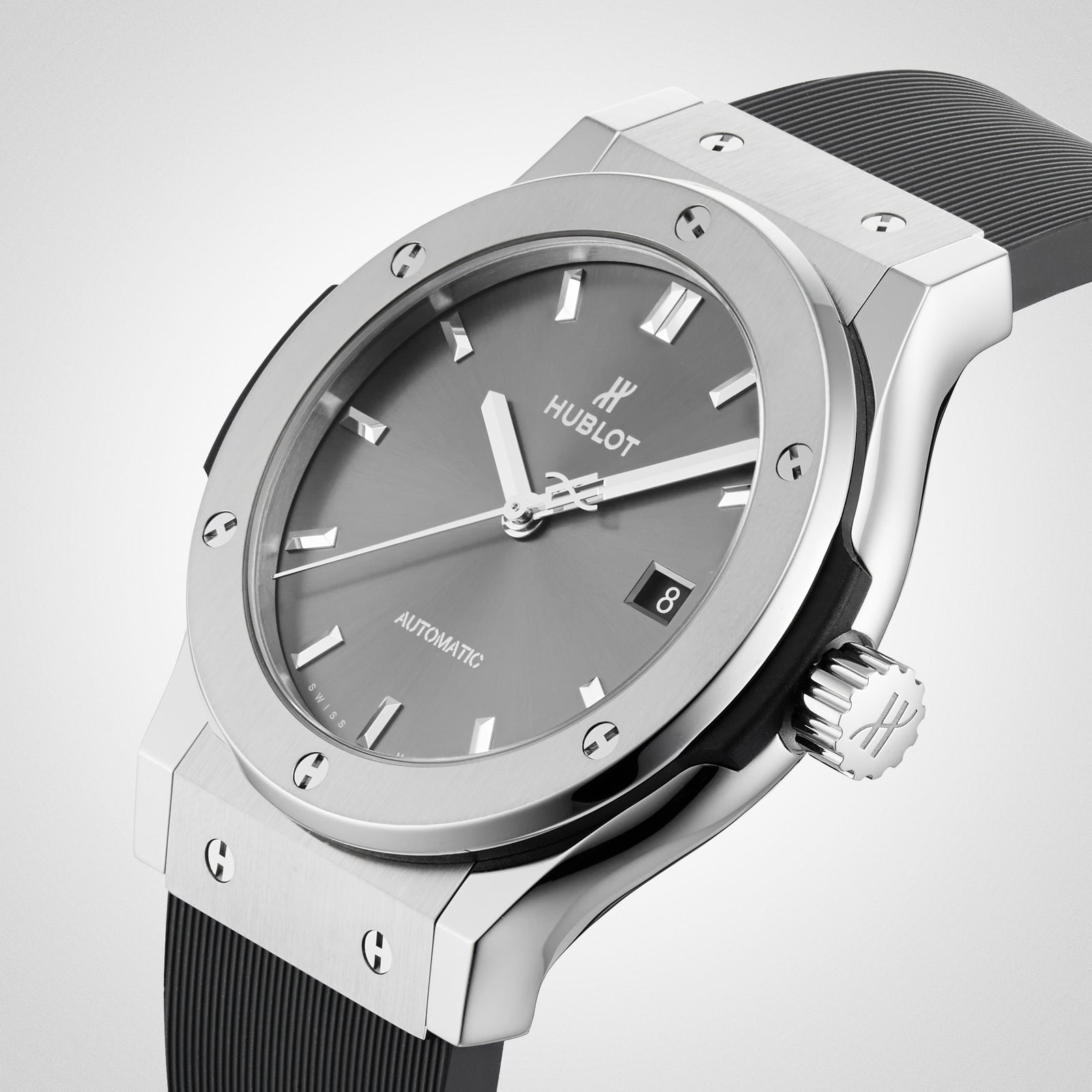 Classic Fusion Racing Grey Titanium — Grey Dial
