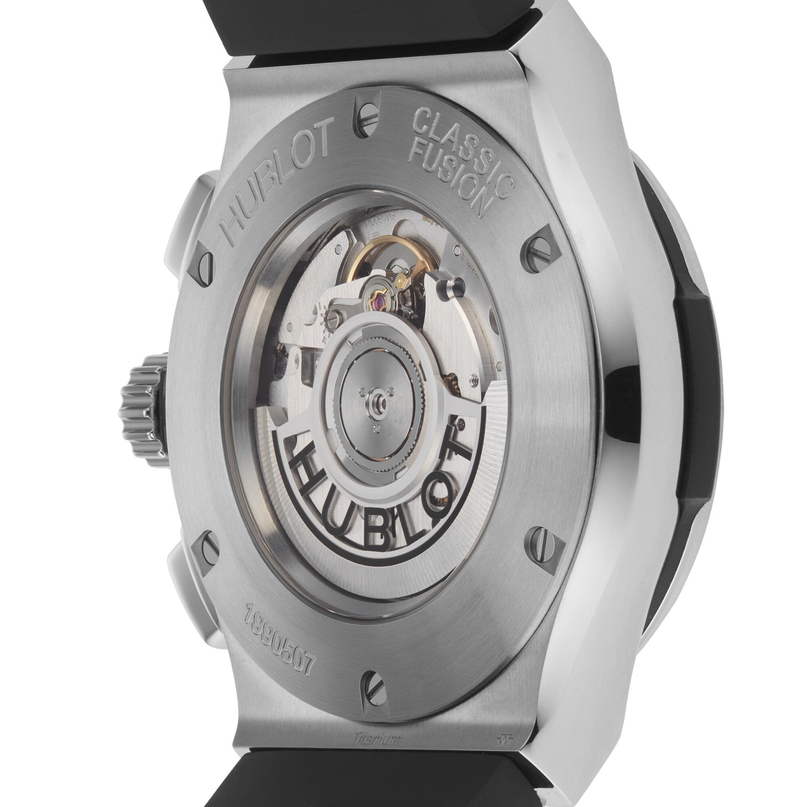 Classic Fushion Chronograph Titanium — Black Dial