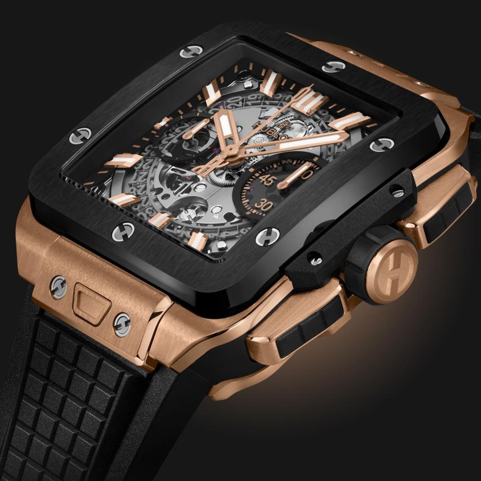 Square Bang Unico King Gold Ceramic