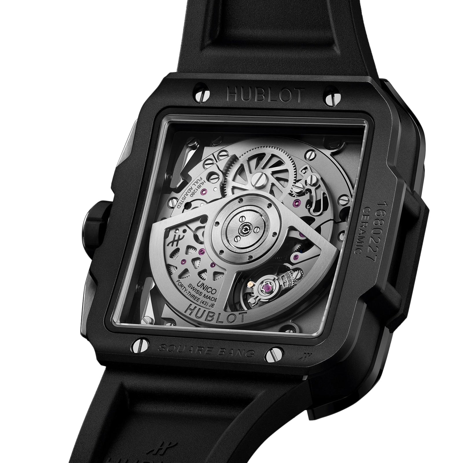 Square Bang Unico Black Magic — Grey Dial