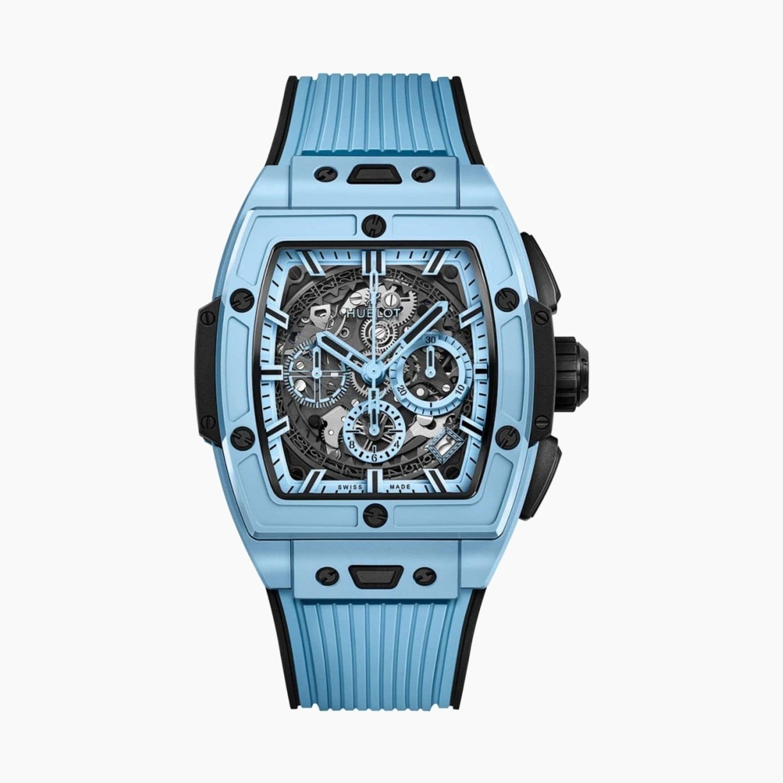 Spirit of Big Bang Sky Blue Ceramic — Blue Dial