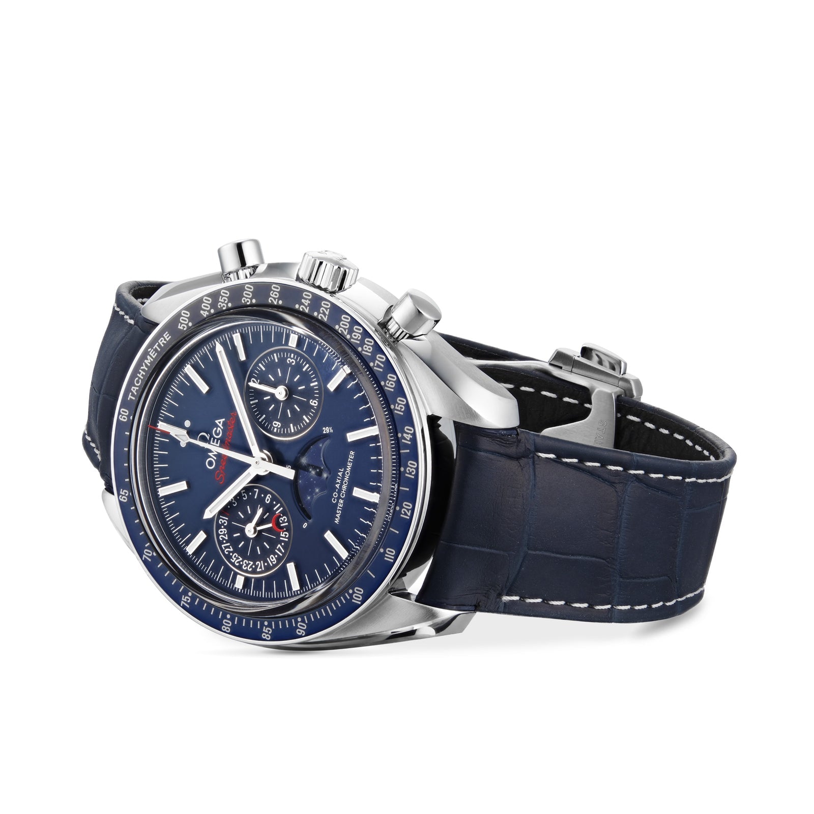 Speedmaster Moonphase — Blue Dial