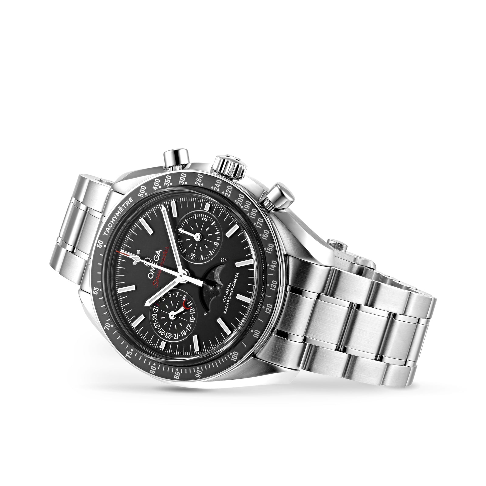 Speedmaster Moonphase — Black Dial