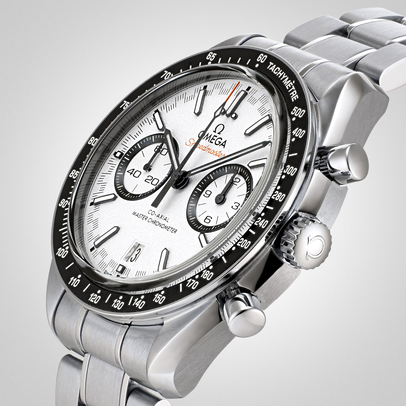Speedmaster Racing — White Dial