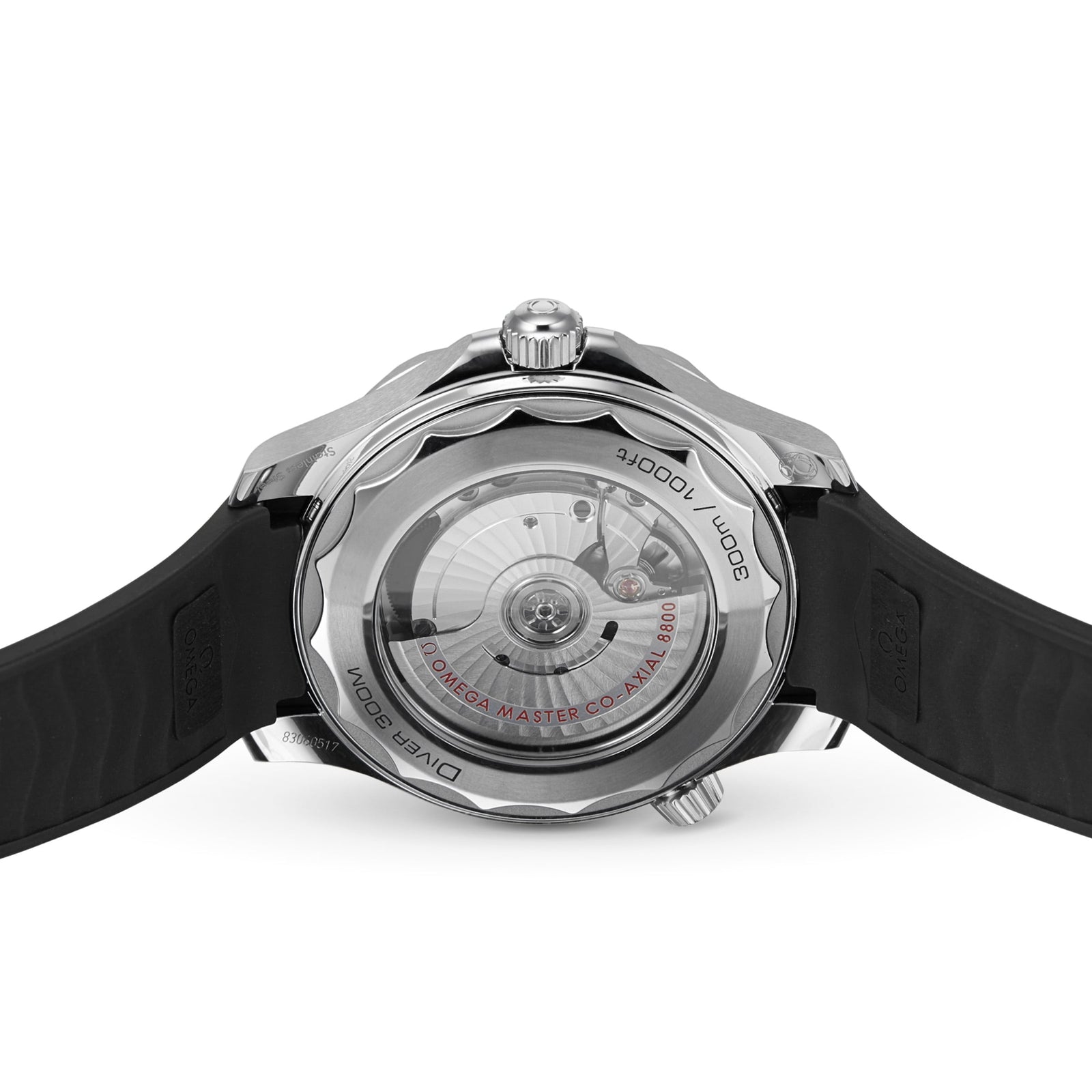 Seamaster Diver 300M — White Dial, Rubber