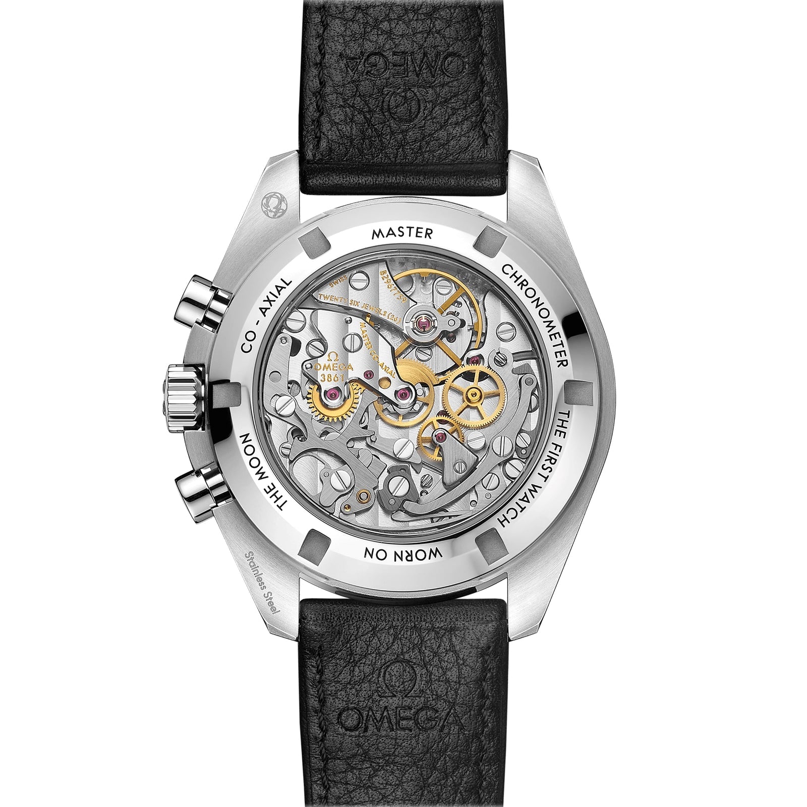 Speedmaster Moonwatch Professional — Black Dial, Leather