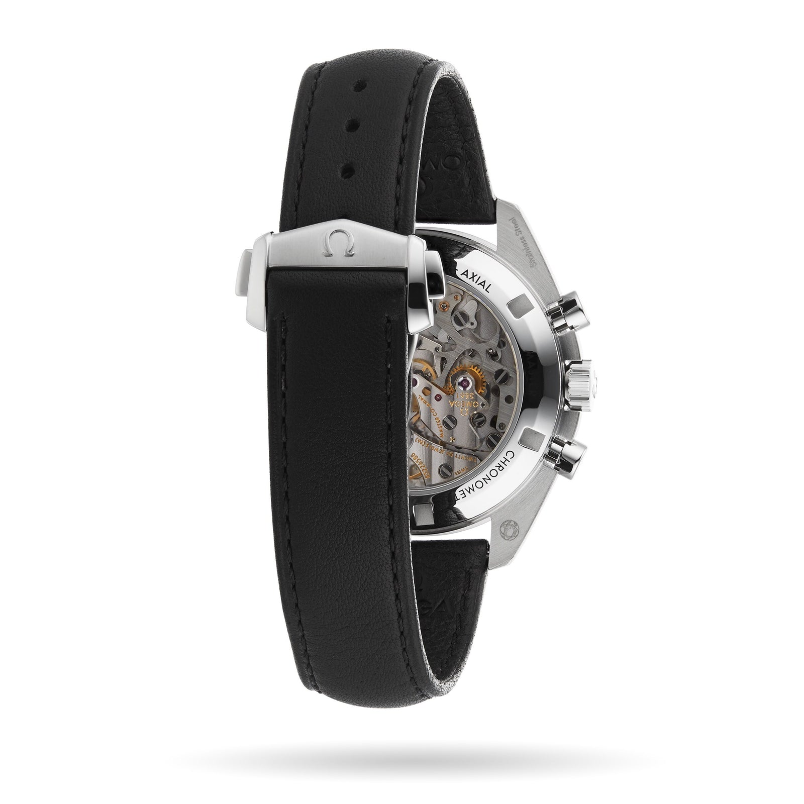 Speedmaster Moonwatch Professional — Black Dial, Leather