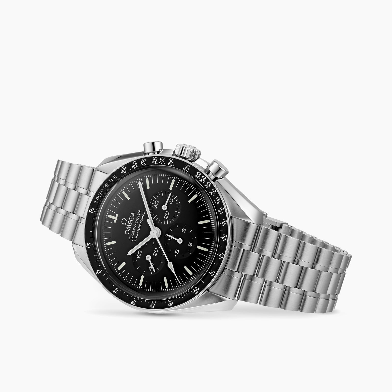 OMEGA Speedmaster Moonwatch black — caseback