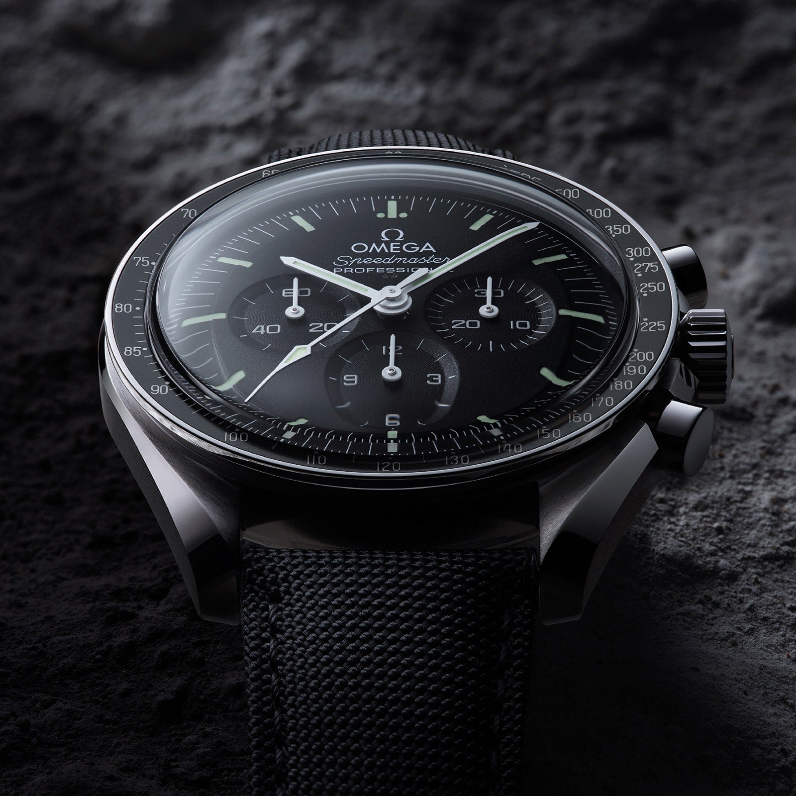 Speedmaster Moonwatch Professional — Black Dial, Nylon