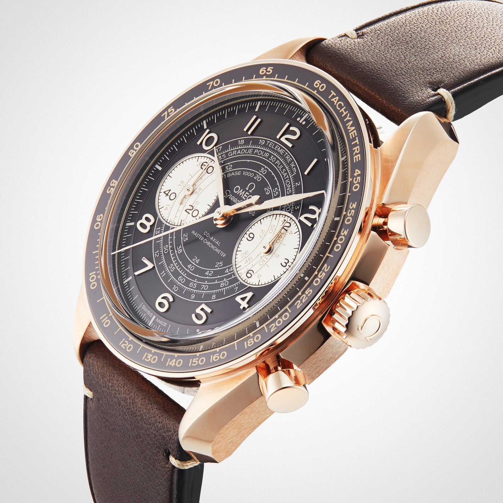 Speedmaster Chronoscope — Brown Dial