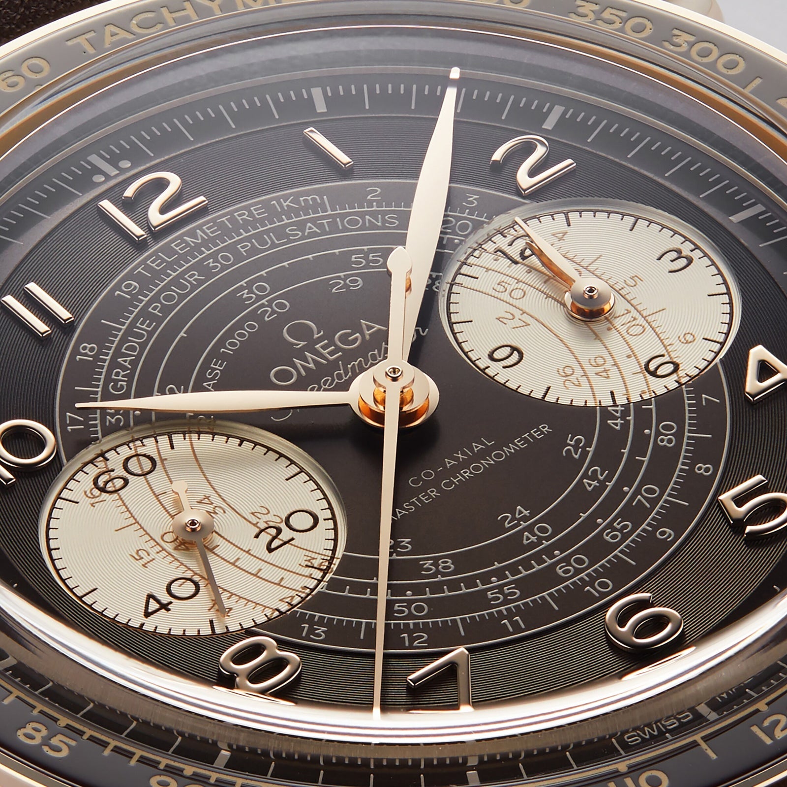Speedmaster Chronoscope — Brown Dial
