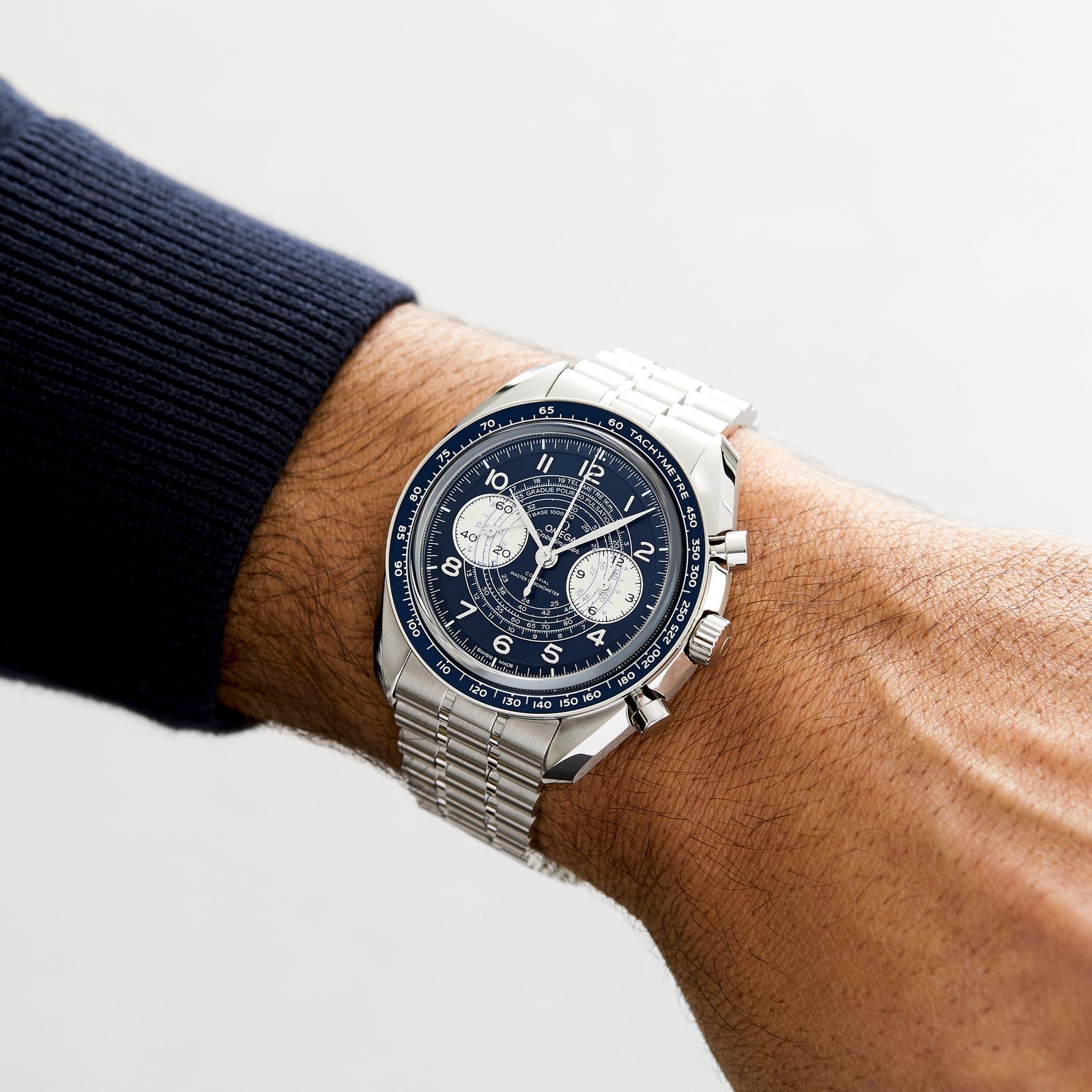 Speedmaster Chronoscope — Blue Dial