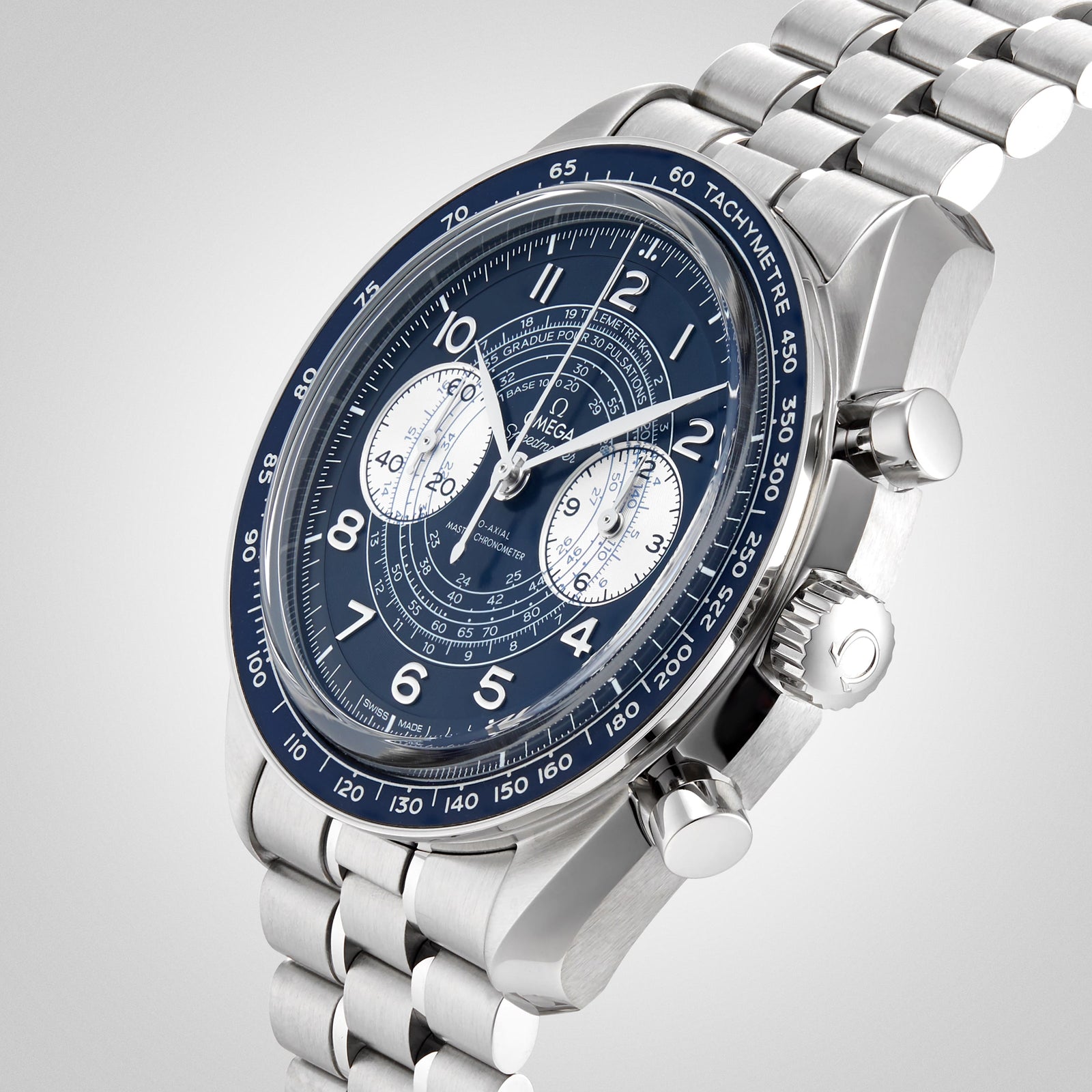 Speedmaster Chronoscope — Blue Dial