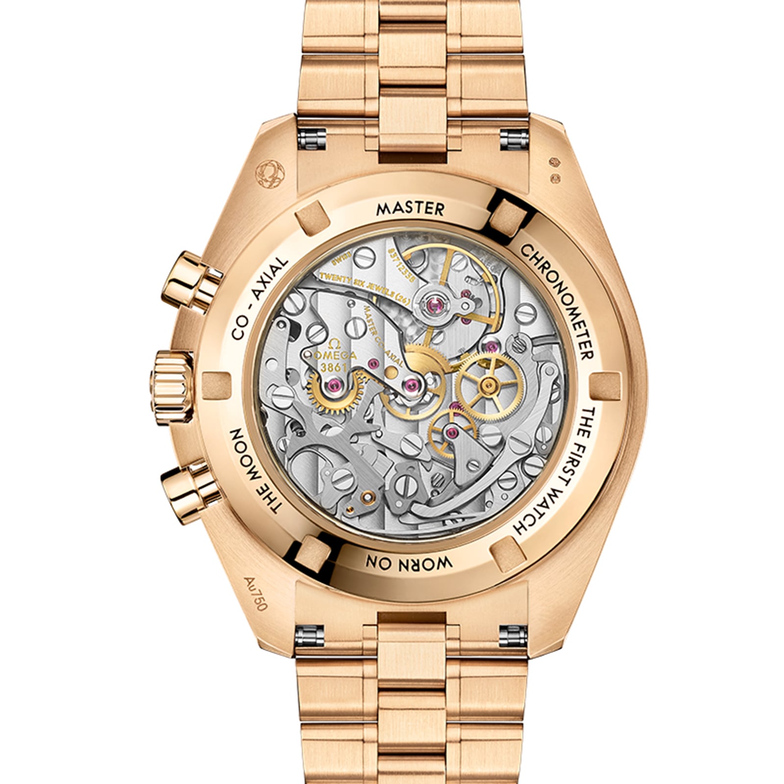 Speedmaster Moonwatch Professional — Green Dial, 18K Yellow Gold