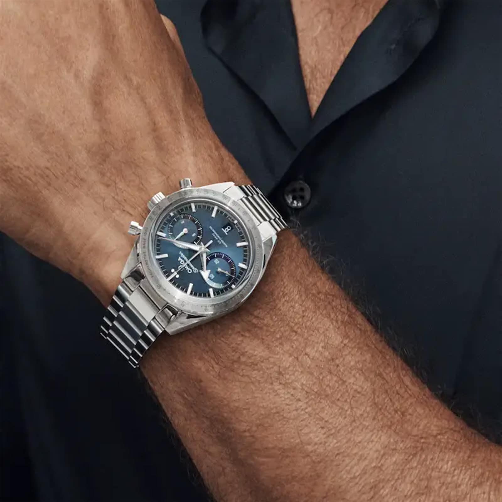 Speedmaster '57 — Blue Dial, Steel