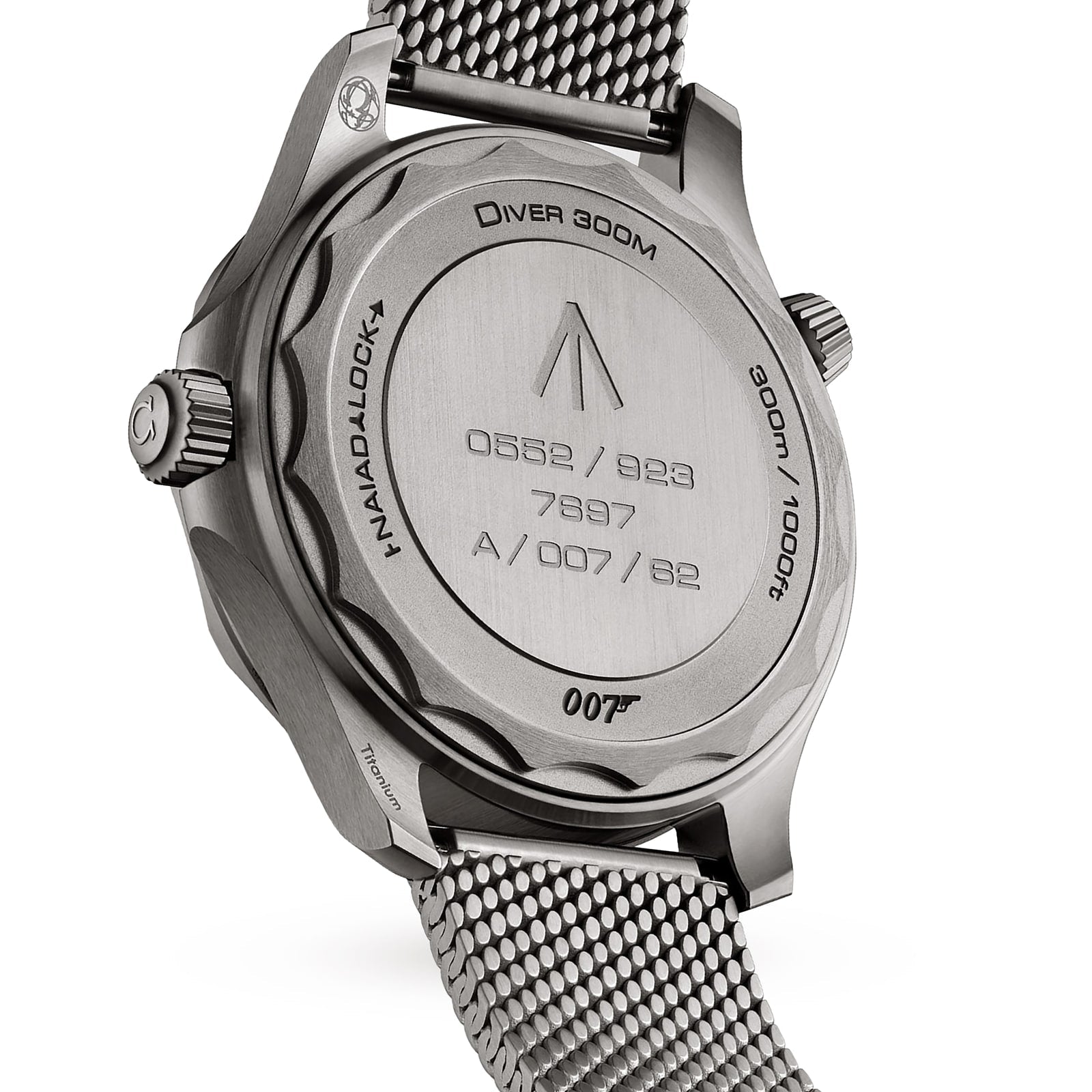 Seamaster Diver 300M James Bond 007 Edition — Black Dial