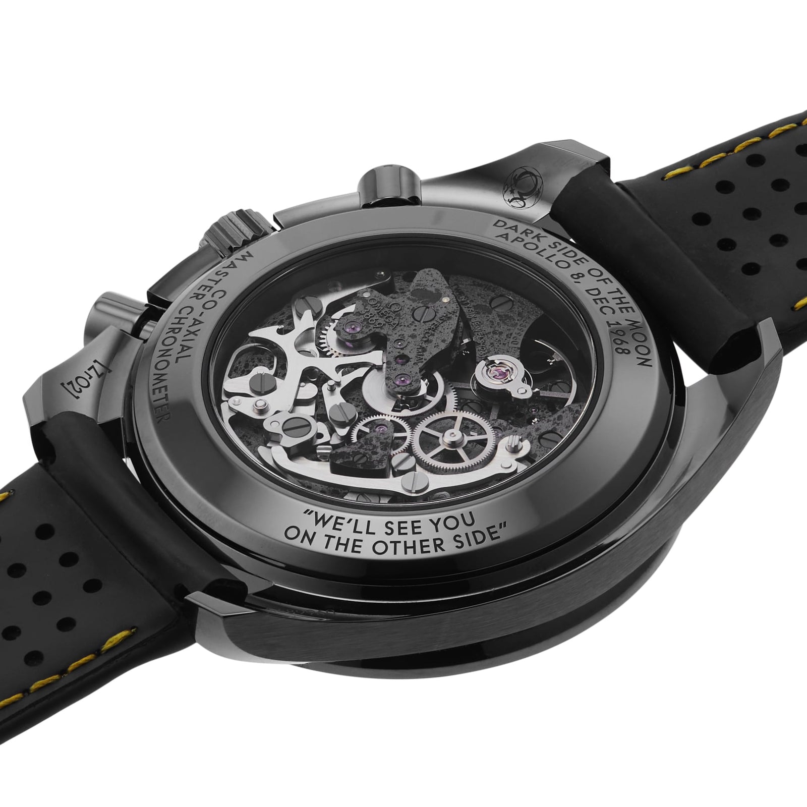 Speedmaster Moonwatch Apollo 8 Dark Side Of The Moon — Black Dial