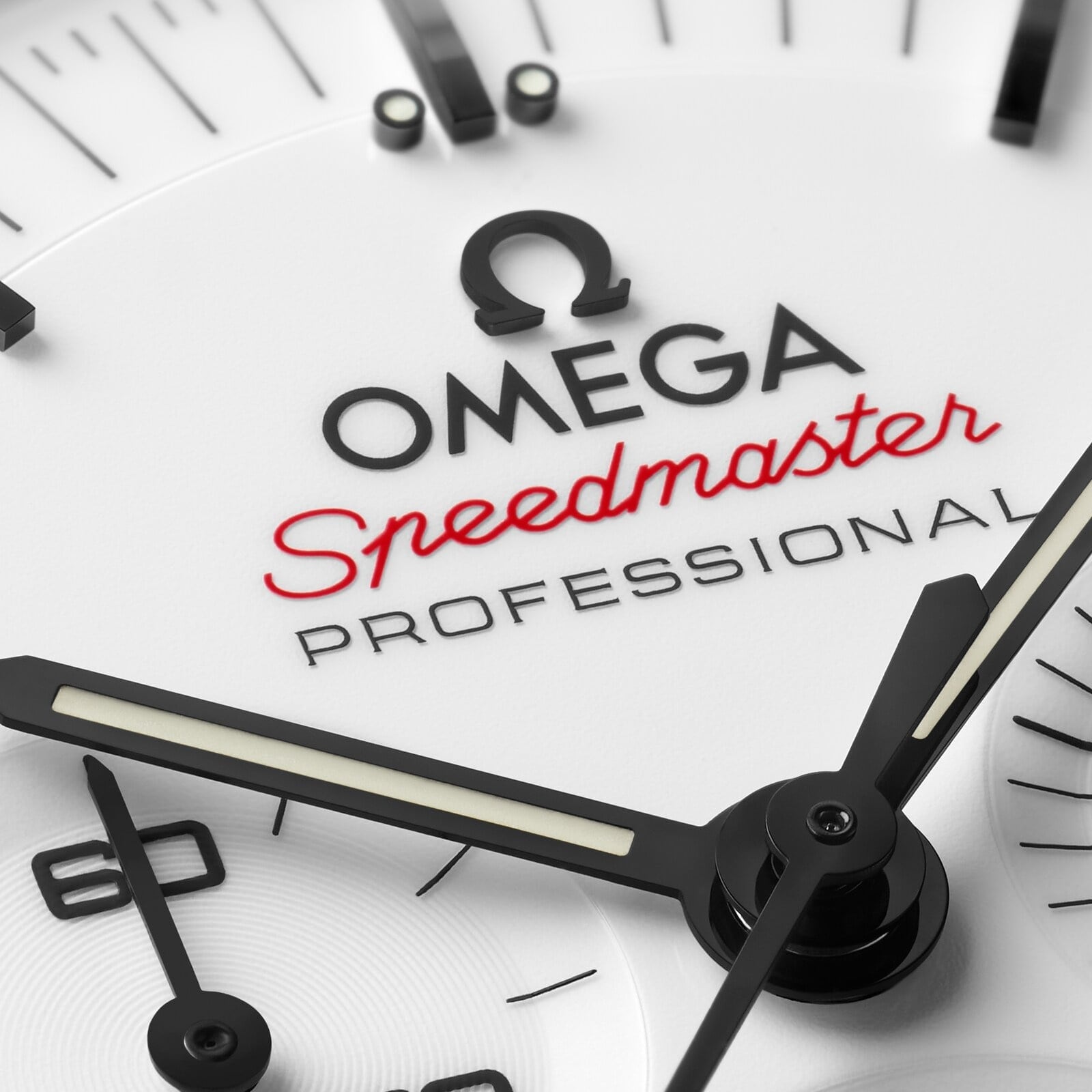 Speedmaster Moonwatch Professional — White Dial, Leather