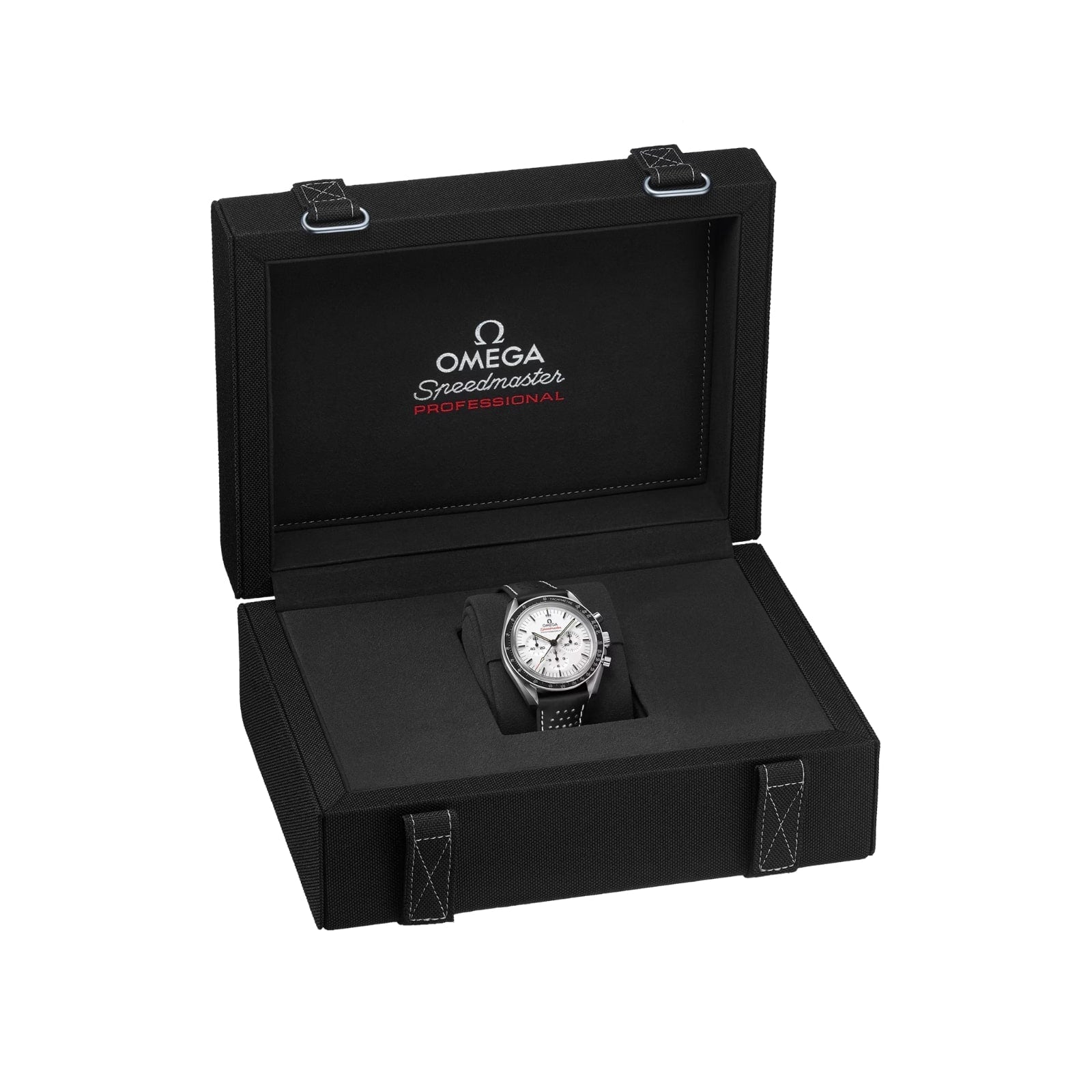 Speedmaster Moonwatch Professional — White Dial, Leather