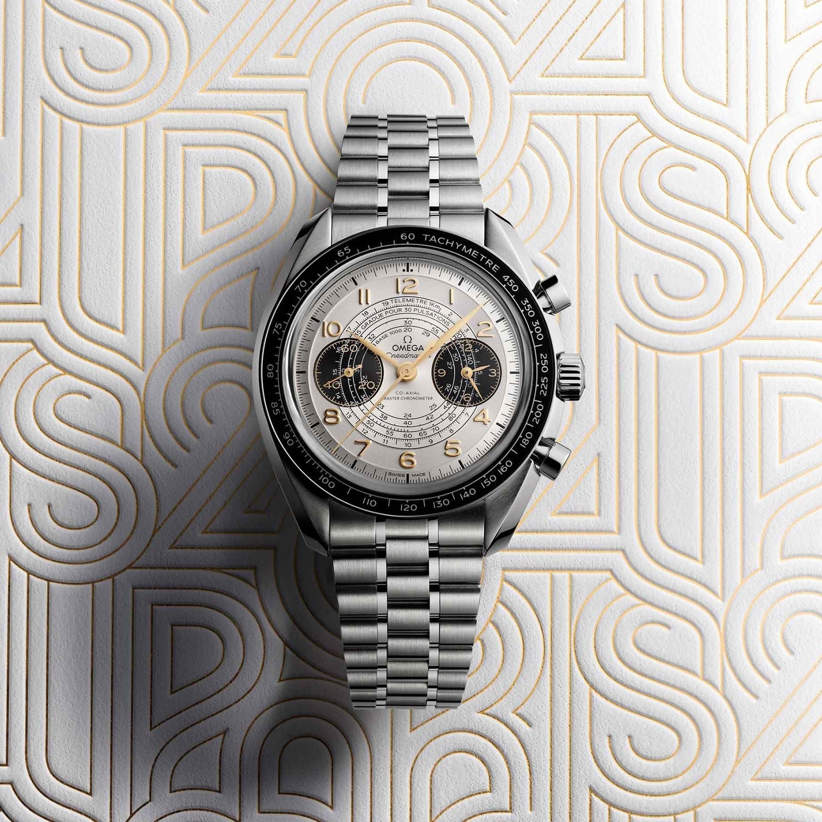 Speedmaster Chronoscope Paris 2024 Olympics — Silver Dial