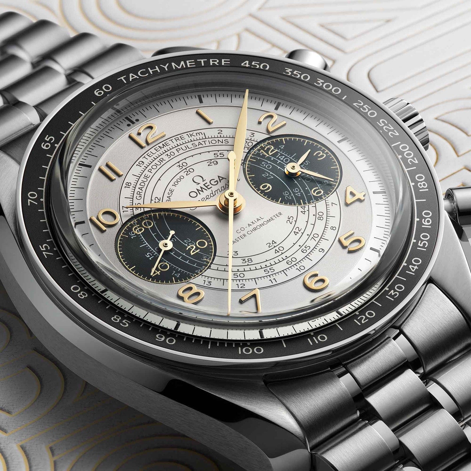 Speedmaster Chronoscope Paris 2024 Olympics — Silver Dial