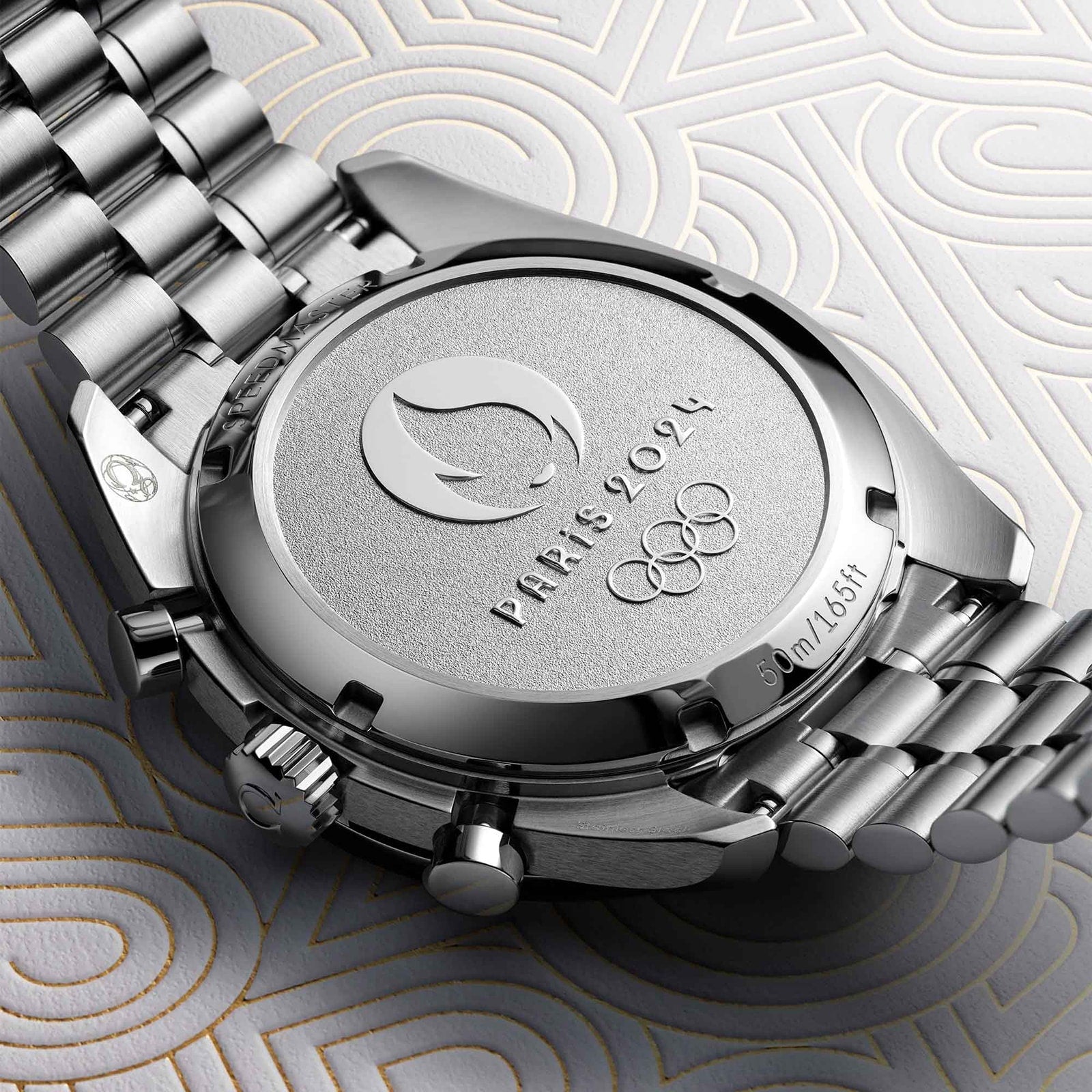 Speedmaster Chronoscope Paris 2024 Olympics — Silver Dial