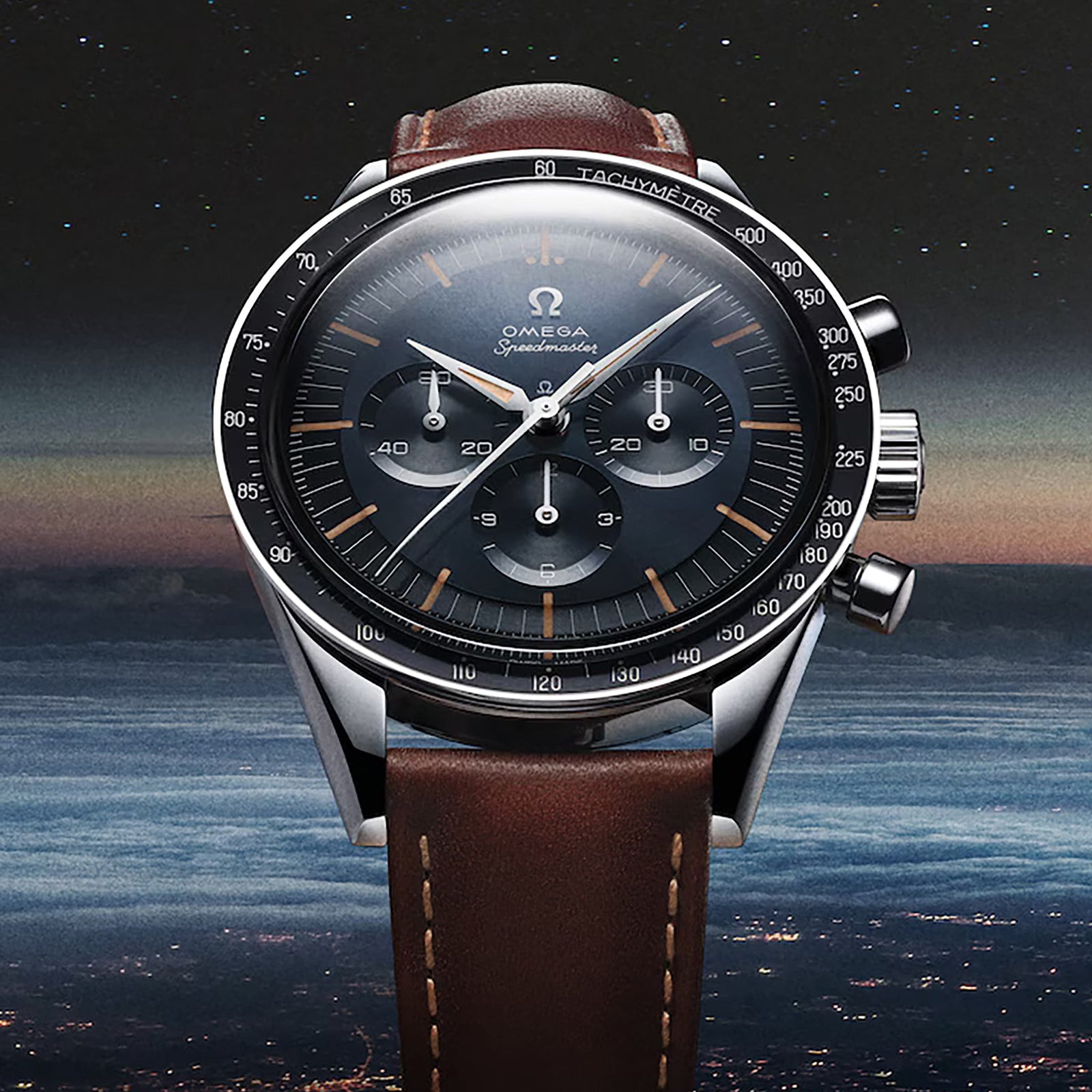 Speedmaster Anniversary Series — Blue Dial