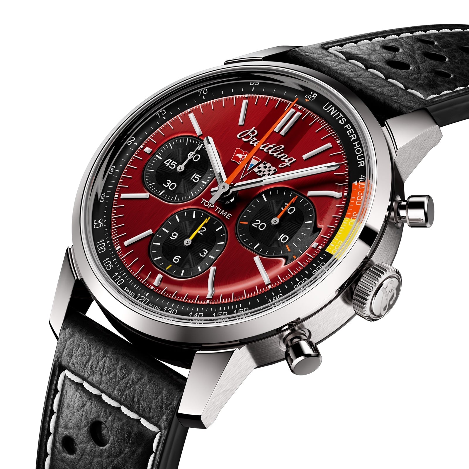 Top Time B01 Chevrolet Corvette — Red Dial