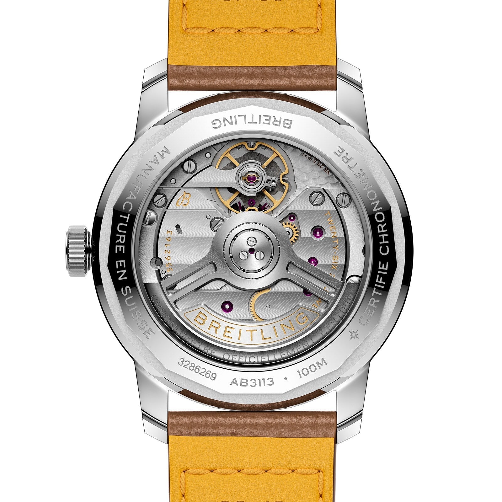 Top Time B31 — White Dial, Leather