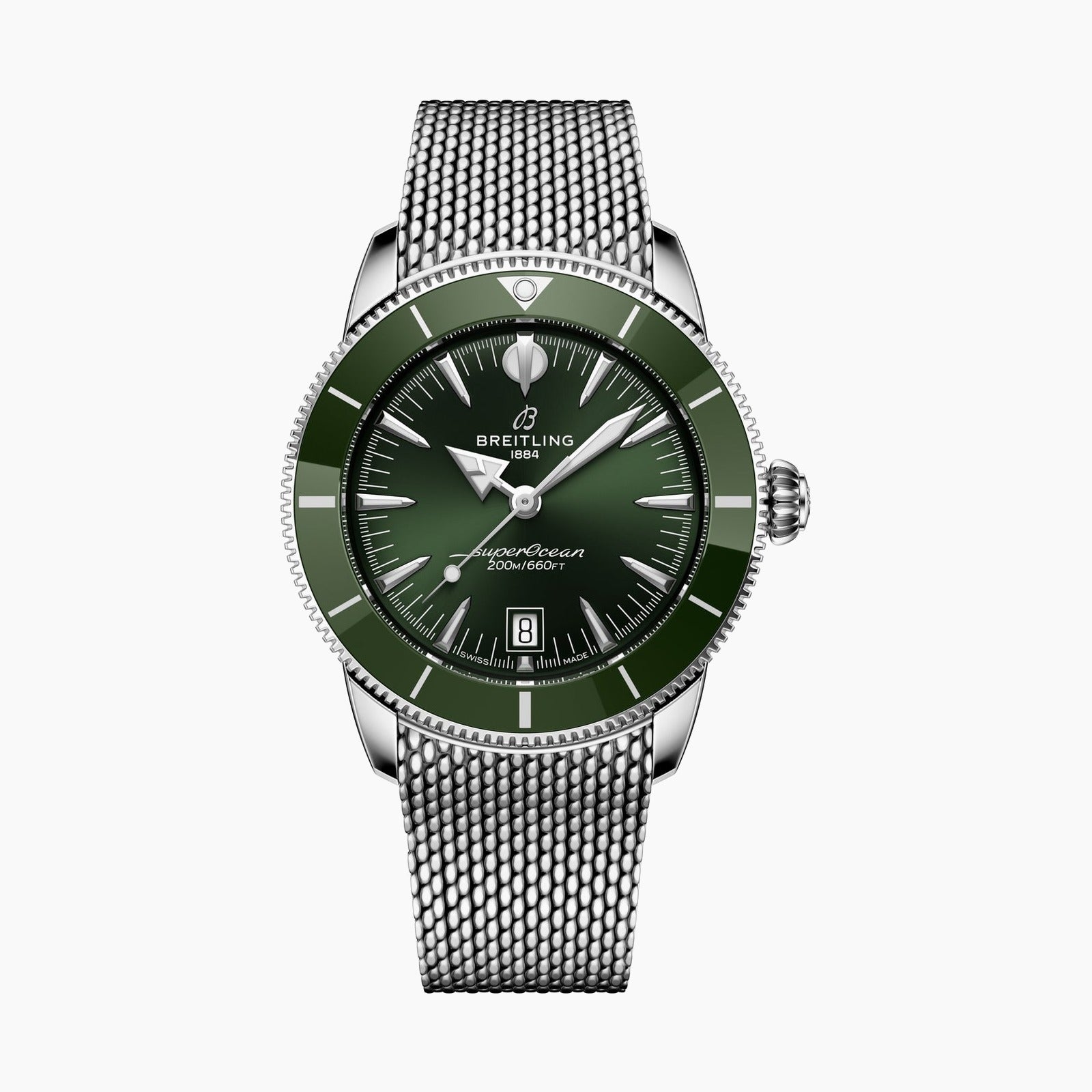 Superocean Heritage B31 Automatic 42 — Green Dial