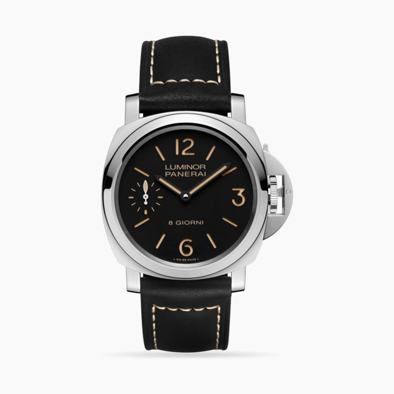 Luminor Base 8 Days — Black Dial