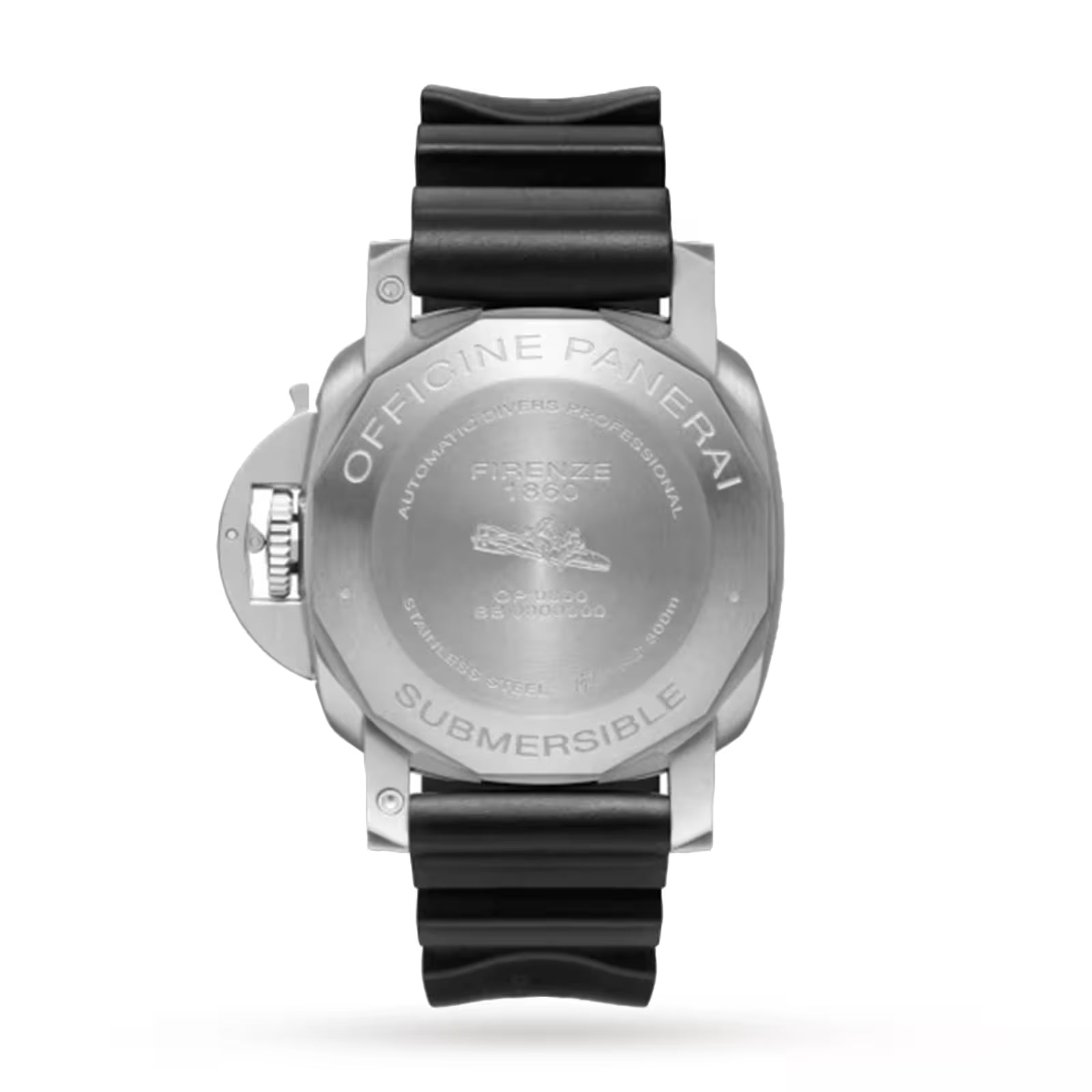 Submersible — Black Dial, Rubber, Grey Bezel