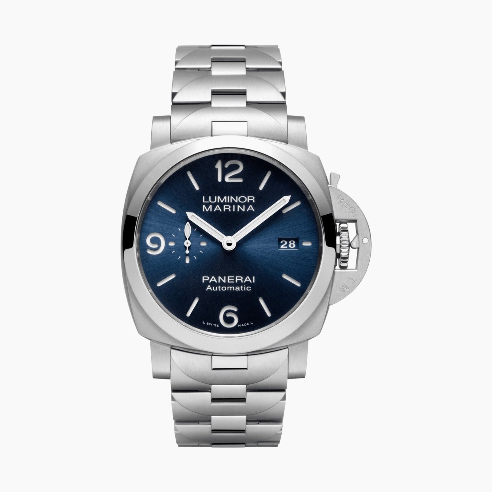 Luminor Marina Specchio Blu — Blue Dial