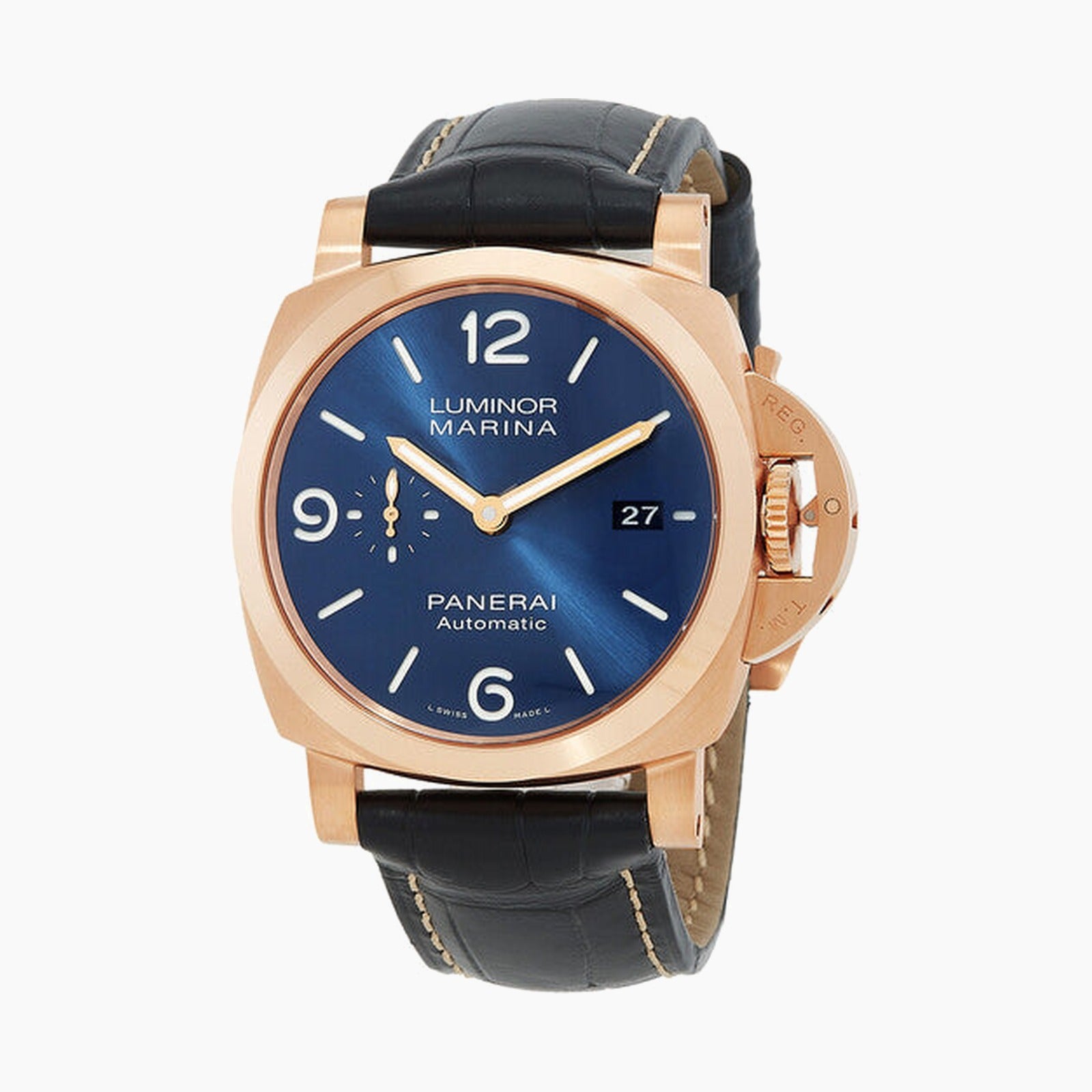 Luminor Marina Goldtech — Blue Dial