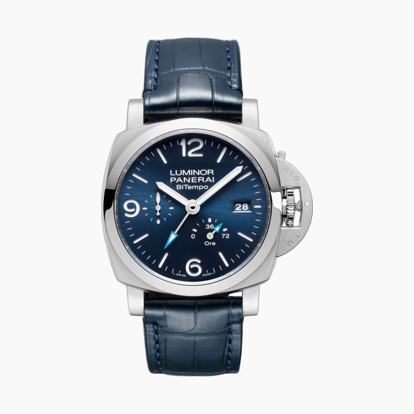 Luminor BiTempo — Blue Dial