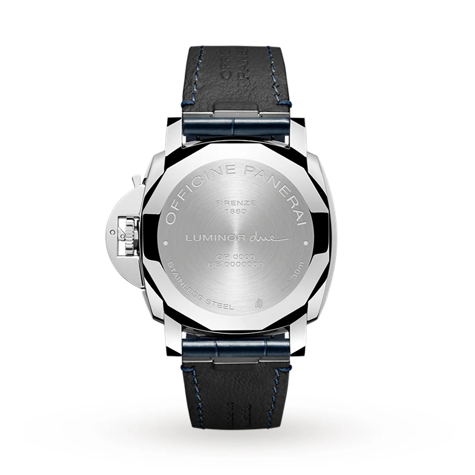 Luminor Due — Blue Dial, Alligator Leather