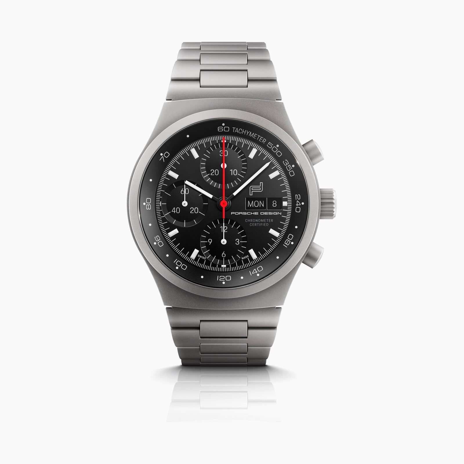 Chronograph 1 - All Titanium Numbered Edition — Black Dial