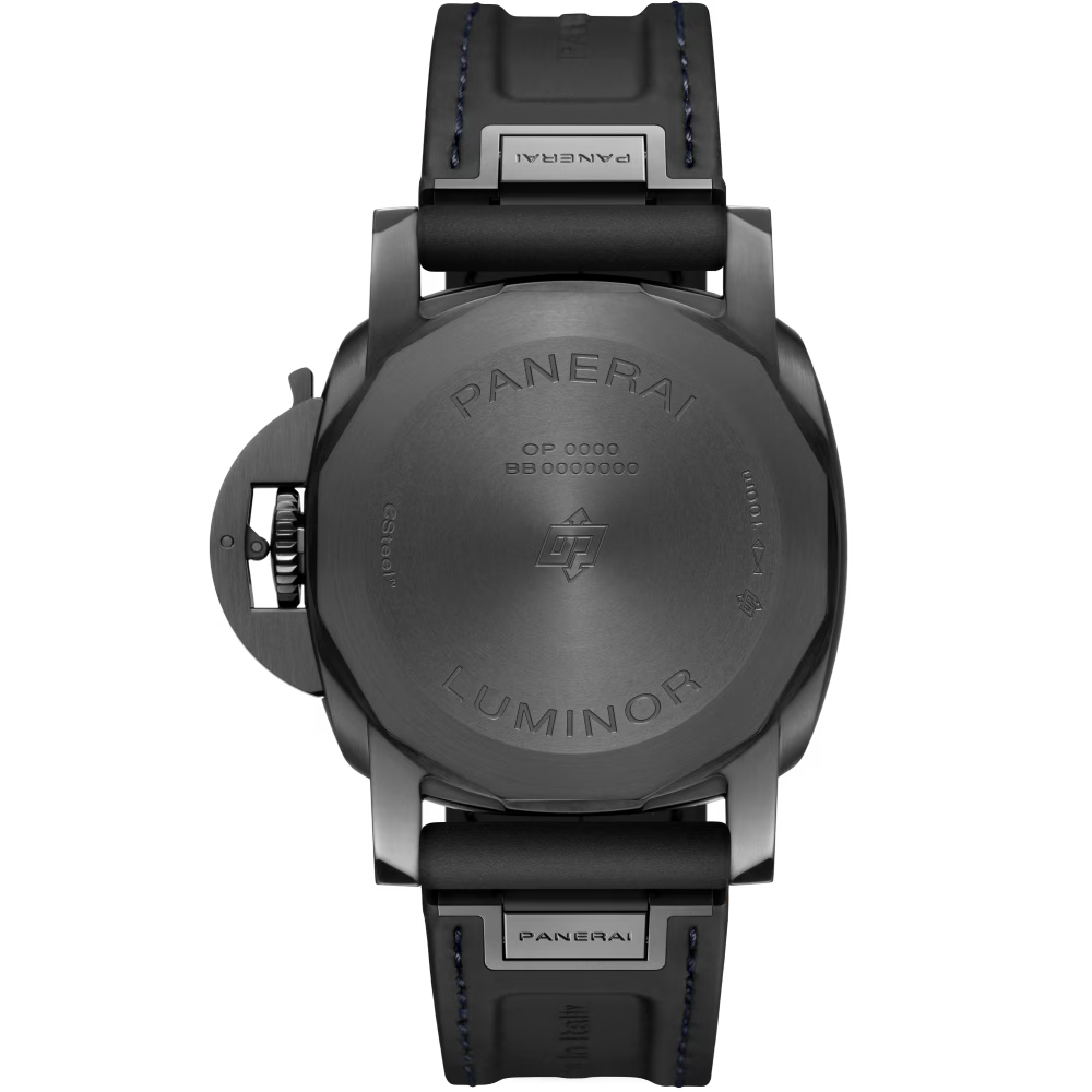 Luminor Quaranta Steel DLC Luna Rossa — Blue Dial