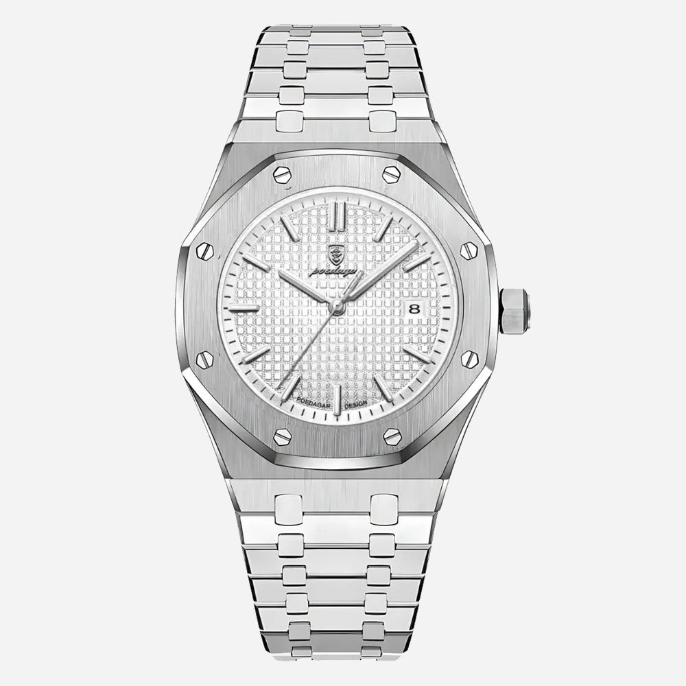 Kron Mariner — quartz watch in 316L stainless steel, designed in London — view 11