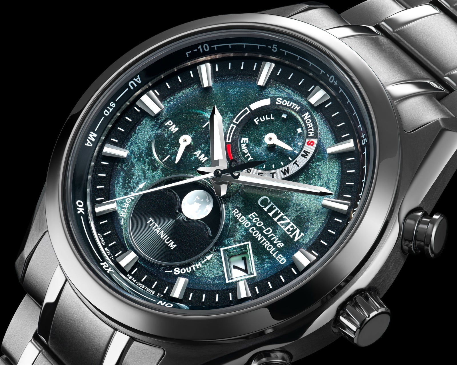 Tsuki-yomi A-T — Green Dial