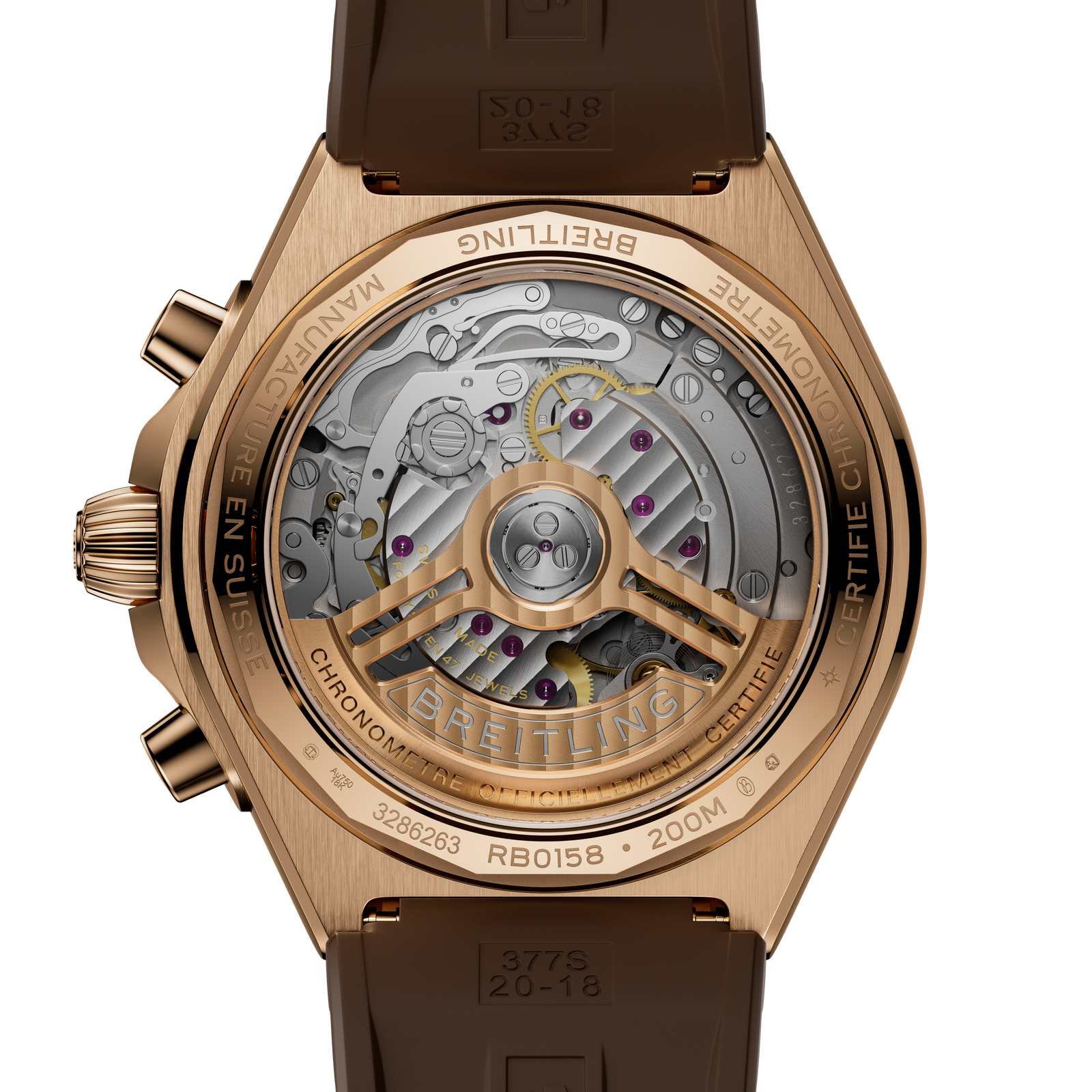Chronomat B01 42 — Brown Dial