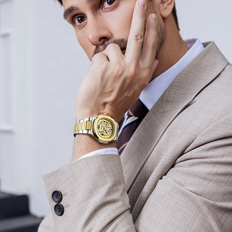 Kron Ealing watch on the wrist