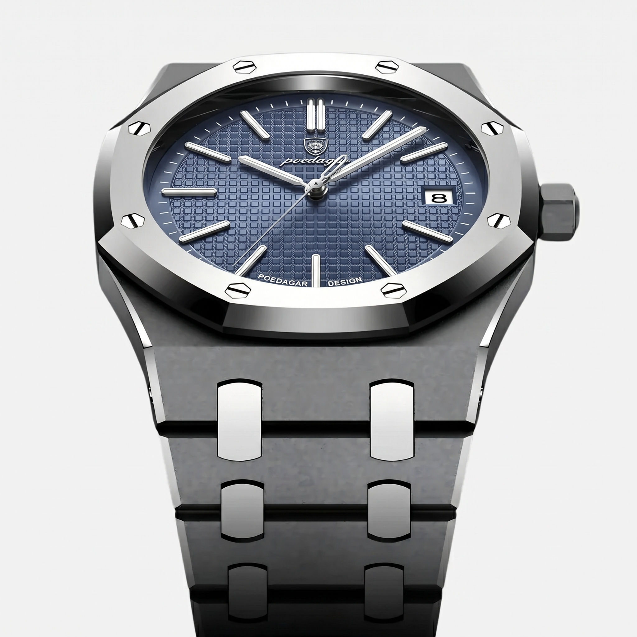 Kron Mariner — quartz watch in 316L stainless steel, designed in London — view 7